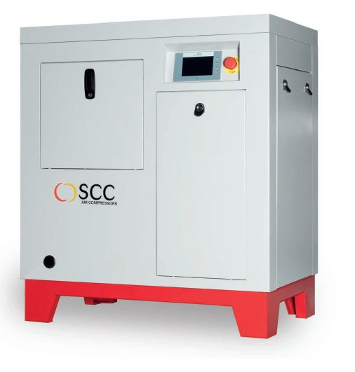 SCC-SMART-4-10 Ölgespritzter Schraubenkompressor mit Riemenantrieb