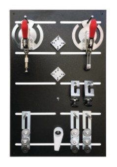 Spannsystem für Lochraster Ø 20 mm Set 2