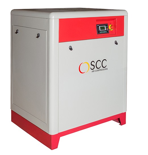 SCC-SMART-11-10 Ölgespritzter Schraubenkompressor mit Riemenantrieb