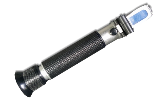 Analog Refraktometer mit LED-Beleuchtung
