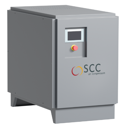 SCC-BASE-2-8 Ölgespritzter Schraubenkompressor mit Riemenantrieb